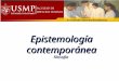 7. Epistemología Contemporánea