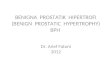 Copy of Benign Prostatic Hypertrophy.ppt