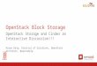 OpenStack Block Storage OpenStack Storage and Cinder an Interactive Discussion!!! Aaron Delp, Director of Solutions, OpenStack Architect, @aarondelp