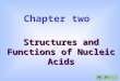 ç›® ½•ç›® ½• Chapter two Structures and Functions of Nucleic Acids