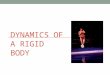 DYNAMICS OF A RIGID BODY. General Definition of Torque Let F be a force acting on an object, and let r be a position vector from a rotational center to