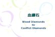 血鑽石 Blood Diamonds Or Conflict Diamonds. A diamond lasts forever …