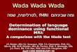 Wada Wada Wada לטרליזציה, שפה, fMRI ומה שביניהם Determination of language dominance using functional MRI: A comparison with the Wada test J.R. Binder,