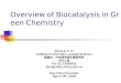 Overview of Biocatalysis in Green Chemistry Steve S.-F. Yu Institute of Chemistry, Academia Sinica 俞聖法，中央研究院化學研究所 B601 室 Tel: 02-27898650 sfyu@chem.sinica.edu.tw