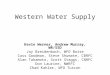 Western Water Supply Kevin Werner, Andrew Murray, WR/SSD Jay Breidenbach, WFO Boise Cass Goodman, Steve Shumate, CBRFC Alan Takamoto, Scott Staggs, CNRFC