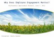 Why Does Employee Engagement Matter? Performance Improvement Network, June 7, 2012 Presenter: Doris Savron