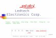 Ledtech Electronics Corp. 華 興 集 團 Web Site :  Presented by : Export Sales Dept. / Jeremy Date : Jan. 20, 2001 Taipei. Hong