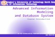 Course Introduction. 070137801 Advanced Information Modeling and Database System แบบจำลองสารสนเทศและระบบฐานข้อมูลขั้นสูง
