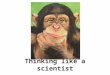 Thinking like a scientist. What is Science? Science is a way of learning and exploring the natural world