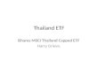 Thailand ETF iShares MSCI Thailand Capped ETF Harry Grieve