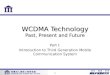 網路多媒體研究所 1 WCDMA Technology Past, Present and Future Part I: Introduction to Third Generation Mobile Communication System