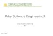 Why Software Engineering? 中国科学技术大学软件学院 孟宁 2015 年 09 月