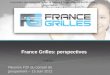 France Grilles: perspectives Réunion F2F du conseil de groupement – 13 Juin 2012 V. Breton La grandeur des actions humaines se mesure à l’inspiration qui