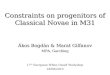 Constraints on progenitors of Classical Novae in M31 Ákos Bogdán & Marat Gilfanov MPA, Garching 17 th European White Dwarf Workshop 18/08/2010
