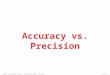 CCNA1 v3 Module 2 W04 – Sault College – Bazlurslide 1 Accuracy vs. Precision