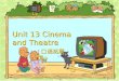 Unit 13 Cinema and Theatre ( 口语拓展课） 教学目标 认知目标 能力目标 情感目标 Getting familiar with expressing opinions about movies Speak out the words and phrases