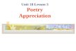 Unit 18 Lesson 3 Poetry Appreciation. Pre-reading Li Bai (701-762 A.D.), a famous Chinese poet in Tang Dynasty, whose poems express enlightened 启蒙 thinking,