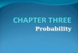 Probability. Basic Concepts of Probability and Counting