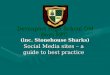 Devonport High School Old Boys RFC (inc. Stonehouse Sharks) Social Media sites – a guide to best practice
