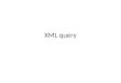 XML query. introduction An XML document can represent almost anything, and users of an XML query language expect it to perform useful queries on whatever