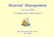 1 Material Management Class Note # 3-B ~ Multiple product EPQ analysis ~ Prof. Yuan-Shyi Peter Chiu Feb. 2012