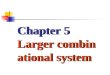 Chapter 5 Larger combinational system Contents Delay in combinational logic circuit Analysis of combinational circuits Design of combinational circuits