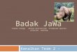 BADAK JAWA CLIMATE CHANGE HABITAT DESTRUCTION INTRODUCED SPECIES POLLUTION POACHING Kenalkan Term 2 -
