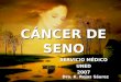 CÁNCER DE SENO SERVICIO MÉDICO UNED2007 Dra. K. Rojas Sáurez