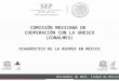 COMISIÓN MEXICANA DE COOPERACIÓN CON LA UNESCO (CONALMEX) DIAGNÓSTICO DE LA REDPEA EN MÉXICO Noviembre de 2014, Ciudad de México
