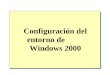 Configuración del entorno de Windows 2000.  Descripción general Instalación de nuevo hardware Configuración de hardware Práctica: Creación y uso de los