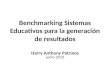 Benchmarking Sistemas Educativos para la generación de resultados Harry Anthony Patrinos junio 2010