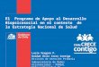 El Programa de Apoyo al Desarrollo Biopsicosocial en el contexto de la Estrategia Nacional de Salud Lucia Vergara P. Unidad Chile Crece Contigo División