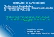SEMINARIO DE CAPACITACION “Relaciones Hacendarias Intergubernamentales: Responsabilidades vs. Recursos Públicos” “ Potestad Tributaria Municipal: Su viabilidad