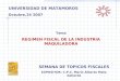 Tema REGIMEN FISCAL DE LA INDUSTRIA MAQUILADORA SEMANA DE TOPICOS FISCALES EXPOSITOR: C.P.C. Mario Alberto Mata Gallardo UNIVERSIDAD DE MATAMOROS Octubre,24