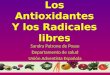 Los Antioxidantes Y los Radicales libres Sandra Patrone de Posse Departamento de salud Unión Adventista Española