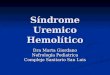 Síndrome Uremico Hemolítico Dra Marta Giordano Nefrología Pediatrica Complejo Sanitario San Luis