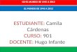 EL MUNDO DE 1945 A 2012 U2-EL MUNDO DE 1945 A 2012 ESTUDIANTE: Camila Cárdenas CURSO: 901 DOCENTE: Hugo Infante
