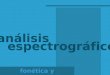 Fonética y fonología análisis espectrográfico. análisis espectrográfico ¿qué es un espectrograma? duración frecuencia