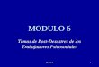 Module 61 MODULO 6 Temas de Post-Desastres de los Trabajadores Psicosociales