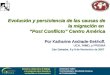 Iniciativa colaborativa de diálogo e investigación sobre dinámicas territoriales en Centroamérica Seminario-Taller: Territorialidad y Movilidad Humana