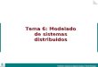 Modelado y simulación en Ingeniería Química. Manuel Rodríguez Tema 6: Modelado de sistemas distribuidos