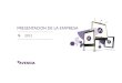 2012 PRESENTACION DE LA EMPRESA. NUESTRA EMPRESA Avenida Publicidad: Empresa de publicidad exterior de capitales argentinos. Misión: Crear propuestas