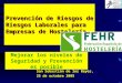 Prevención de Riesgos de Riesgos Laborales para Empresas de Hostelería San Sebastián de los Reyes, 25 de octubre 2005 Mejorar los niveles de Seguridad