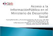 Cumplimiento y funcionamiento de la Ley 18.381 “Derecho de Acceso a la Información Pública” en el Ministerio de Desarrollo Social (MIDES)