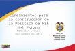 Medellín y Cali Septiembre de 2012 GD-FM-016 V2 Lineamientos para la construcción de la Política de RSE del Estado