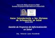 Federación Médica del Interior (FEMI) Sociedad Uruguaya de Informática en la Salud (SUIS) Curso Introductorio a los Sistemas de Información en Salud Edición