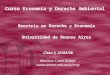 Clase 2, 23/04/09 Mariana Conte Grand  Curso Economía y Derecho Ambiental Maestría en Derecho y Economía Universidad de Buenos Aires