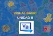 VISUAL BASIC UNIDAD II. Visual Basic Es un lenguaje de programación creado por Microsoft con el que puedes diseñar programas de propósito general y generar