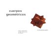 Cuerpos geométricos Depto. Matematica Colegio Santa Cruz Río Bueno rombododecaedro