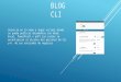 BLOG CLI Servicio en la nube o lugar virtual donde se pueda publicar documentos (en Word, Excel, PowerPoint o pdf) los cuales se encontrarían al alcance